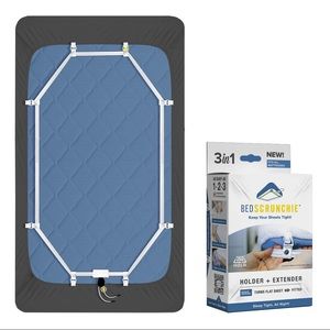 Bed Scrunchie for Fitted and Straight Bed Sheets